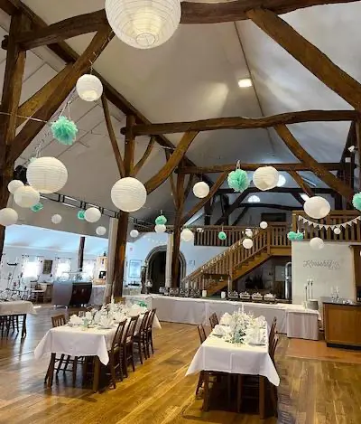 Dekoration im Saal des Kossehofes